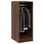 vidaXL Garde-robe chêne marron 48x41x102 cm bois d'ingénierie