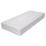 vidaXL Matelas 90 x 200 cm 7 zones Ressort ensaché 20 cm H3