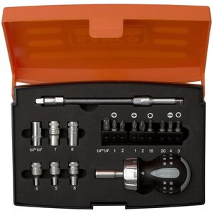 Bahco jeu de tournevis à cliquet 808050s-18