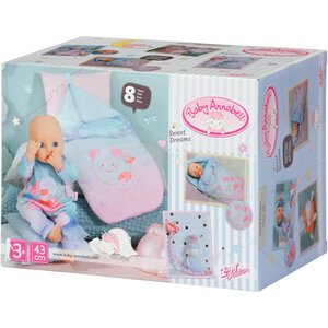 Zapf Creation 703717 - BABY Annabell - Ensemble Sweet Dreams 43 cm