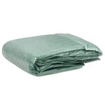 vidaXL Couverture de remplacement de serre (18 m²) 300x600x200 cm Vert