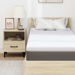 vidaXL Coussins de Matelas Blanc 70 x 200 cm