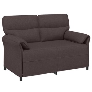 vidaXL Canapé 100  polyester  cadre en métal  MDF  Contreplaqué