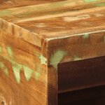 VidaXL Meuble TV mural 80x30x19 cm bois massif de récupération