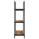 vidaXL Étagère Chêne fumé 80 x 30 x 109 cm Bois d'ingénierie
