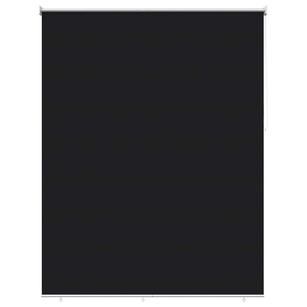 vidaXL Store roulant extérieur protection UV Noir 100 x 230 cm (L x H)