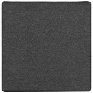 vidaXL Tapis Couloir Gris foncé 100 x 100 cm 100  Polypropylène