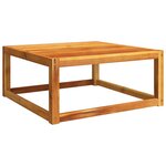 vidaXL Salon de jardin avec coussins 5 Pièces Bois d'acacia solide