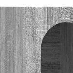 vidaXL Buffet Gris Sonoma 59 x 35 x 100 5 cm Bois d'ingénierie