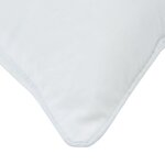 vidaXL Duvet avec Oreiller 2 Pièces Blanc 140 x 200 cm Microfibre
