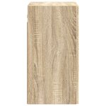 vidaXL Armoire Murale 59 x 31 x 60 cm Bois d'ingénierie Chêne Sonoma