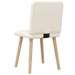 vidaXL Chaises à manger lot de 2 Lin