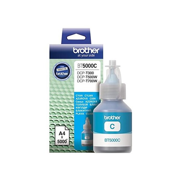 Flacon Encre Originale BT5000C 5000 Pages Cyan BROTHER