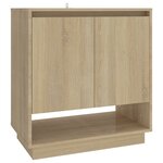 vidaXL Buffet Chêne sonoma 70x41x75 cm Bois d'ingénierie