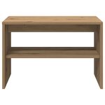 vidaXL Meuble TV chêne artisanal 60x40x40 cm bois d'ingénierie