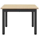 vidaXL Table basse Sonoma 50 x 50 x 36 cm Bois d'ingénierie