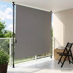 vidaXL Store Roulant Extérieur Gris clair 120 x 270 cm