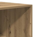 vidaXL Garde-robe chêne artisanal 80x50x200 cm bois d'ingénierie