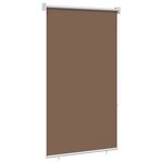 vidaXL Store roulant extérieur protection UV Taupe Polyester