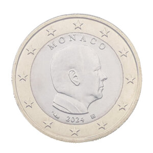 1 euro commémorative Monaco 2024 - Albert II.