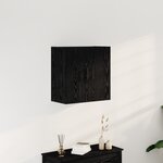 Armoire Murale vidaXL Chêne Noir 60x31x60 cm Bois d'ingénierie
