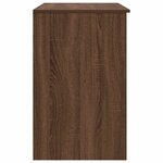 vidaXL Bureau chêne marron 86x49x76 cm bois d'ingénierie