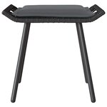 vidaXL Tabouret de Jardin 2 Pièces Gris 50 x 40 x 45cm Polyester