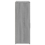 vidaXL Buffets 2 Pièces sonoma gris 60x30x84 cm bois d'ingénierie