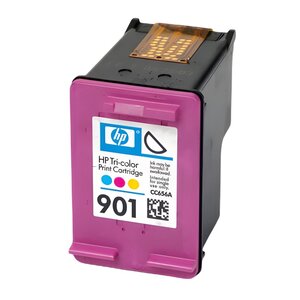 Cartouche d'encre authentique HP 901 Couleur - programme SECOND