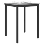 vidaXL Table de salle à manger / Table de repas Bois d'ingénierie