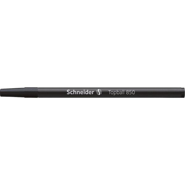 Recharge pour roller Topball 850 Pte Moyenne 05 Noir SCHNEIDER