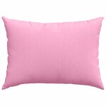 vidaXL Coussins de canapé 2 Pièces Rose 70 x 50 cm tissu
