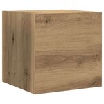 vidaXL Ensemble de meubles TV 4 Pièces chêne artisanal 80 x 30 x 30 cm