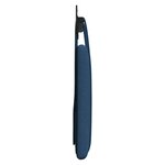 vidaXL Tête de lit suspendue Bleu Tissu