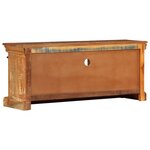 vidaXL Meuble TV 110 x 30 x 45 cm Bois de récupération massif