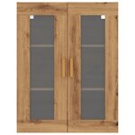 vidaXL Armoire murale suspendue chêne artisanal 69 5x34x90 cm