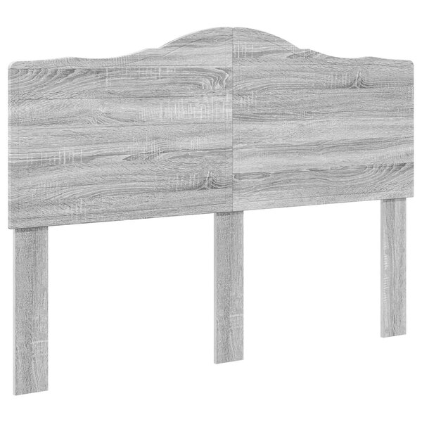 vidaXL Tête de lit Gris Sonoma 160 cm Bois d'ingénierie