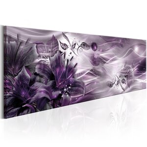 Tableau - amethyst constellation l x h en cm 150x50