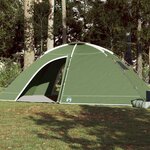 vidaXL Tente de camping 8 personnes vert imperméable