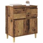 vidaXL Buffet Bois Ancien 60 x 35 x 70 cm Bois d'ingénierie