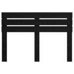 vidaXL Tête de lit Chêne noir 150 cm Bois d'ingénierie