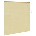 vidaXL Stores et Occultants Naturel 140 x 160 cm Bambou