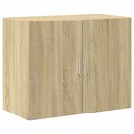 vidaXL Buffet haut chêne sonoma 80x42 5x249 cm bois d'ingénierie