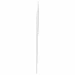 vidaXL Tête de lit Blanc 120 cm Bois d'ingénierie