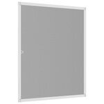 vidaXL Moustiquaire pour fenêtres Blanc 80x100 cm