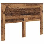 vidaXL Tête de lit Bois Ancien 150 cm Bois d'ingénierie