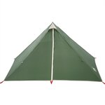 vidaXL Tente familiale tipi 7 personnes vert imperméable