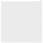 vidaXL Meuble TV Blanc 120x30x30 cm Bois d’ingénierie