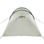 vidaXL Tente familiale à dôme 6 personnes vert imperméable