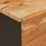 vidaXL Cabinet de chevet 2 Pièces Marron 40 x 33 x 46 cm